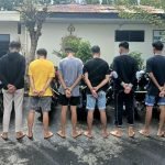 8 Remaja Terduga Pelaku Perusakan Diamankan Tim Tarsius Presisi Polres Bitung