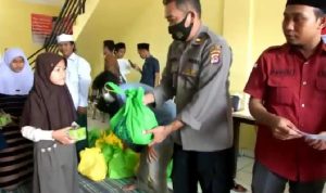 Kasihumas Polres Serang Hadiri Milad Ke-4 Media Online STC Santuni Anak Yatim