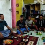 Kanit Binmas Polsek Jawilan kunjungi kediaman Kepala Desa Majasari