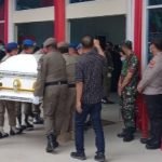 Dandim 1302/Minahasa bersama Forkopimda Mitra Hadiri Prosesi Pemakaman Almarhum Frits Hein Mokorimban