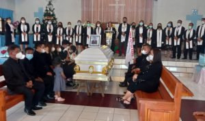 Dandim 1302 Minahasa Hadiri Pemakaman Almarhum Drs. Frits Hein Mokorimban