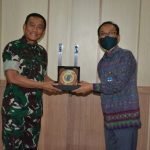 Pangdam II/Swj Terima Audensi Pimpinan Bank Indonesia Sumsel