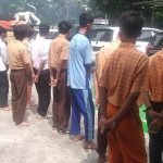 Tawuran Pecah di Jawilan Lukai 1 Siswa, Polisi Amankan 13 Pelajar, 4 Clurit dan 8 Motor