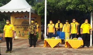 Golkar Kota Tangerang Gelar Apel Siaga dan Pelantikan Tim Penanggulangan Bencana