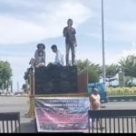 AP3 Duduki Kantor Walikota Ternate, Desak Walikota Segera Perhatikan Insfrastruktur Pulau Moti