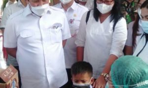 Kunker Wagub Kandouw Ke Minahasa, Plh Danramil 1302-05/Kombi Sambut Bersama Forkopimca