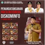Kadis Kominfo Evans Liow  Pimpin Penandatanganan Pakta Integritas, Serahkan SK Pejabat PPTK Diskominfo Persandian Sulut