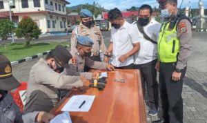 Polres Minahasa Gelar Gaktiblin, Dipimpin Propam Polda Sulut