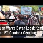 Merasa Kecewa, Ribuan Warga Bayah Lebak Kembali Demo PT. Cemindo Gemilang