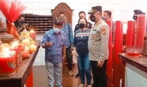 Polres Metro Bekasi Gelar Pasukan Pengamanan Malam Tahun Baru Imlek