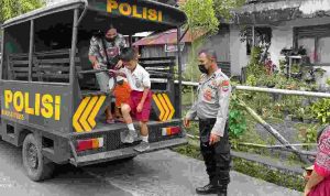 Pelaksanaan Vaksinasi Covid-19 Didampingi Polsek Kakas