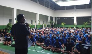 Kalapas Cikarang Sosialisasikan Permenkumham No 7 Tahun 2022 Pada Warga Binaan