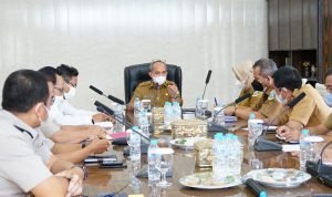 Wali Kota Pangkalpinang Bersama BPN Bangka Belitung Bahas Pembangunan Masjid Agung Kubah Timah