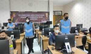 Biro SDM Polda Banten Gelar Uji Akademik Penerimaan SIPSS Tahun 2022