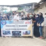Peringati HPN, Pokja Wartawan PGK Melakukan Fogging dan Baksos