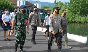 Kapolda Bersama Forkopimda Sulut Dampingi Ketua DPR RI Kunker ke Pulau Lembeh
