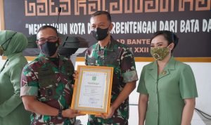 Danrem 064/MY Terima dan Lepas Pejabat Kasi Korem