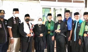Dindikbud bersama Paguyuban Peguron Serang Banten Kunjungi Kampung Budaya Silat Beksi