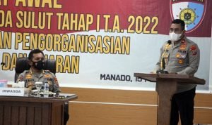 Wakapolda Sulut Buka Taklimat Awal Audit Kinerja Tahap I TA 2022