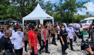 Kapolres Irawan Pimpin Langsung Pengamanan Kunker Sandiaga Uno