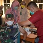 Kodam II/Swj Gelar Serbuan Vaksinasi Covid-19 bagi Prajurit dan KBT