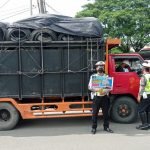 Sat Lantas Polres Serang Tertibkan Kendaraan Pelanggar ODOL
