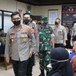 Kapolres Serang Dampingi Wakapolda Banten Tinjau Vaksinasi Booster di PT PWI 2