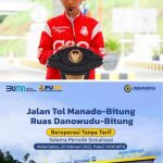 Presiden RI Joko Widodo Resmikan Jalan Tol Manado-Bitung, Ruas Danowudu Bitung