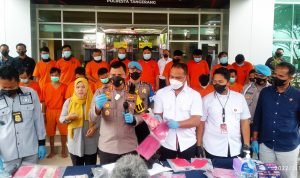 Polresta Tangerang Polda Banten Ringkus 17 Pelaku Curanmor