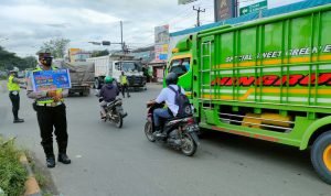 Satlantas Polres Serang Gelar Ops Keselamatan Maung 2022 Hari Kedua
