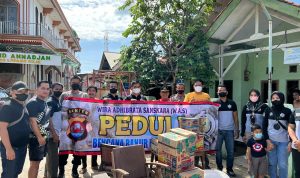 Pasca Banjir Kota Serang, Sekolah Inspektur Polisi (SIP) Tahun 2020, Salurkan Bantuan