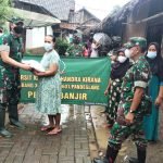 Persit KCK Cabang XXXIII Dim 0601 Pandeglang, Beri Bantuan Kepada Korban Bencana
