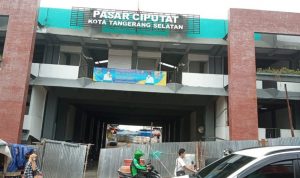 Pemkot Pastikan 28 Maret Pasar Ciputat Bisa Diisi