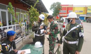 Razia Gabungan Denpom III/4 Serang, Sasar Anggota TNI/Polri Yang Melanggar