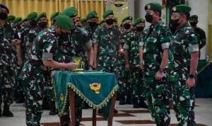 Pangdam Mayjen TNI Agus Suhardi Pimpin Sertijab Kajasdam II/Swj