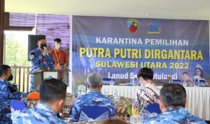 Karantina Pemilihan Putra Putri Dirgantara Sulut 2022