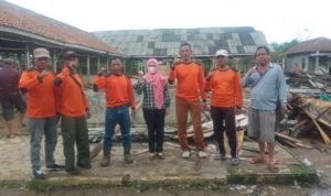Pasca Roboh, Kepala Kampung Ajak Masyarakat Perbaiki Pasar Kampung Gunung Katun