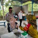 Polsek Kragilan Polres Serang Pam Vaksin di PT Gelobal Mitra Intitama