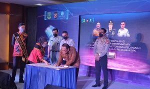 Bapenda Gelar Launching Digitalisasi Roadtax di Wilayah Banten