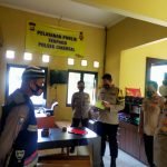 Sidak dan Pengecekan Kesiap Siagaan Polsek Cikeusal Oleh Waka Polres Serang