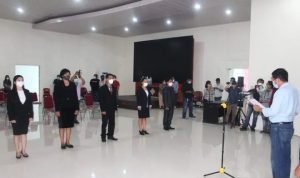 Wabup Jouke Legi Lantik Jajaran Dewan Pengawas dan Direksi PD Pasar dan PDAM