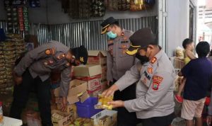 Kapolres Mitra Pantau Ketersediaan Minyak Goreng di Pasar Tradisional dan Retail