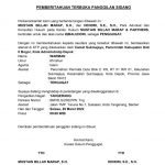 Pemberitahuan Terbuka Panggilan Sidang a/n Warman (Tergugat)