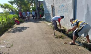Ajang Silaturahmi, Warga Griya Sepatan Kerja Bakti Menjelang Ramadan
