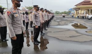 Wakapolres Serang Berikan Arahan dan Apresiasi Pelaksanaan Tugas Anggotanya