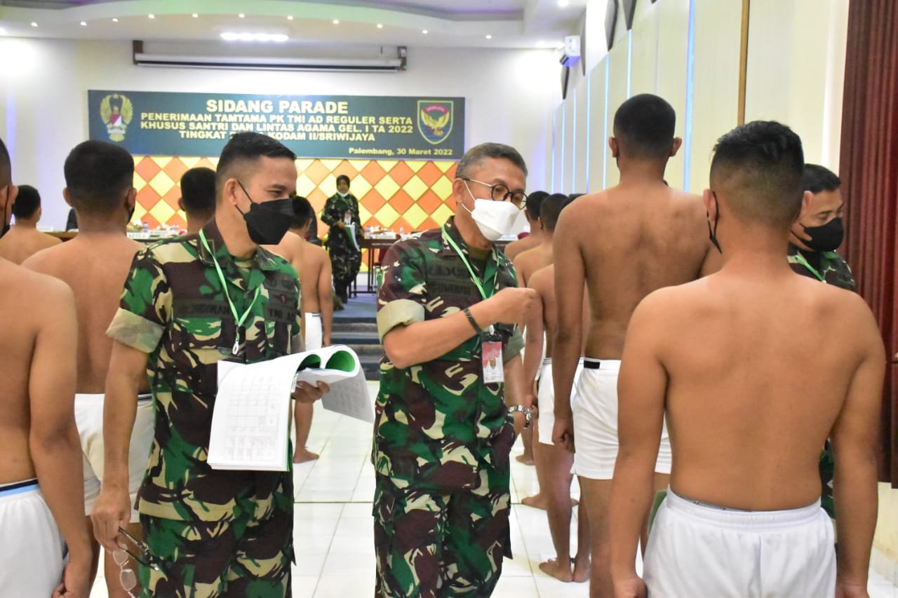 Kasdam II/Swj Pimpin Sidang Parade Cata Khusus Santri dan Lintas Agama 3 IMG 20220330 WA0013