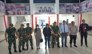 Dandim1302/Minahasa, Sambut Kunker Danrem 131/Stg di Koramil 11/Ratahan