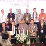 Dibuka Virtual Presiden RI, Walikota dan Wawali Tomohon Ikut Ibadah Sidang Sinode Ke-81 GMIM di MCC