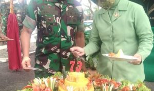 Peringati HUT ke-73, Bekangdam II/Sriwijaya Gelar Syukuran dan Do’a Bersama