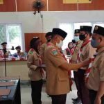 Pengurus Kwartir Pramuka Kecamatan Bathin II Pelayang Dilantik oleh Kakwarcab Bungo